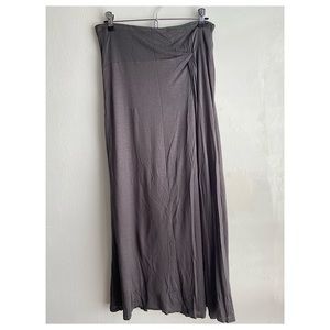 Long Gray Skirt